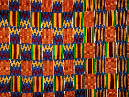 Kente Cloth Handwoven Ghana Asante Kente Ashanti African Art