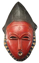 Image result for baule masks ivory coast