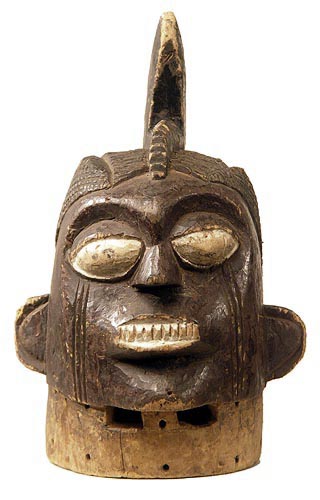 One of Only 50 Pieces Made Vintage 1800 Yoruba Egungun Mask 