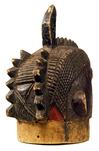 One of Only 50 Pieces Made Vintage 1800 Yoruba Egungun Mask 